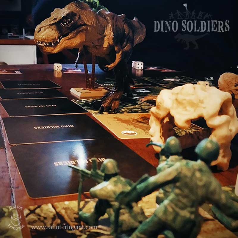 Partie test de Dino Soldiers