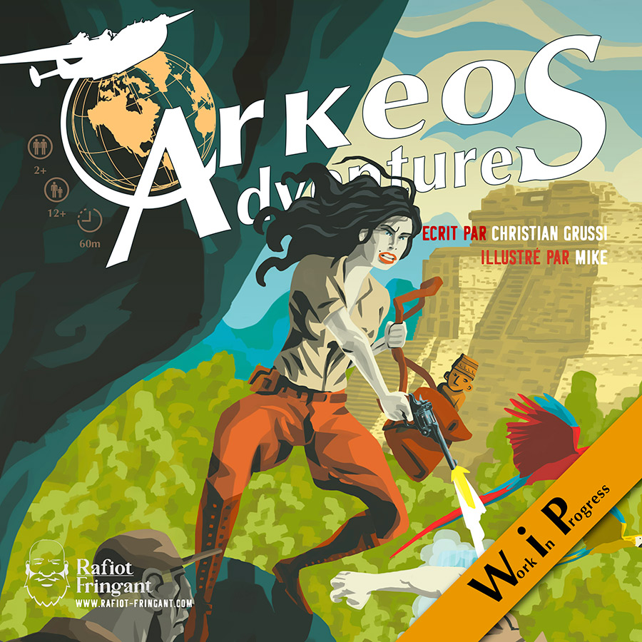 arkeos Adventures Couverture WIP