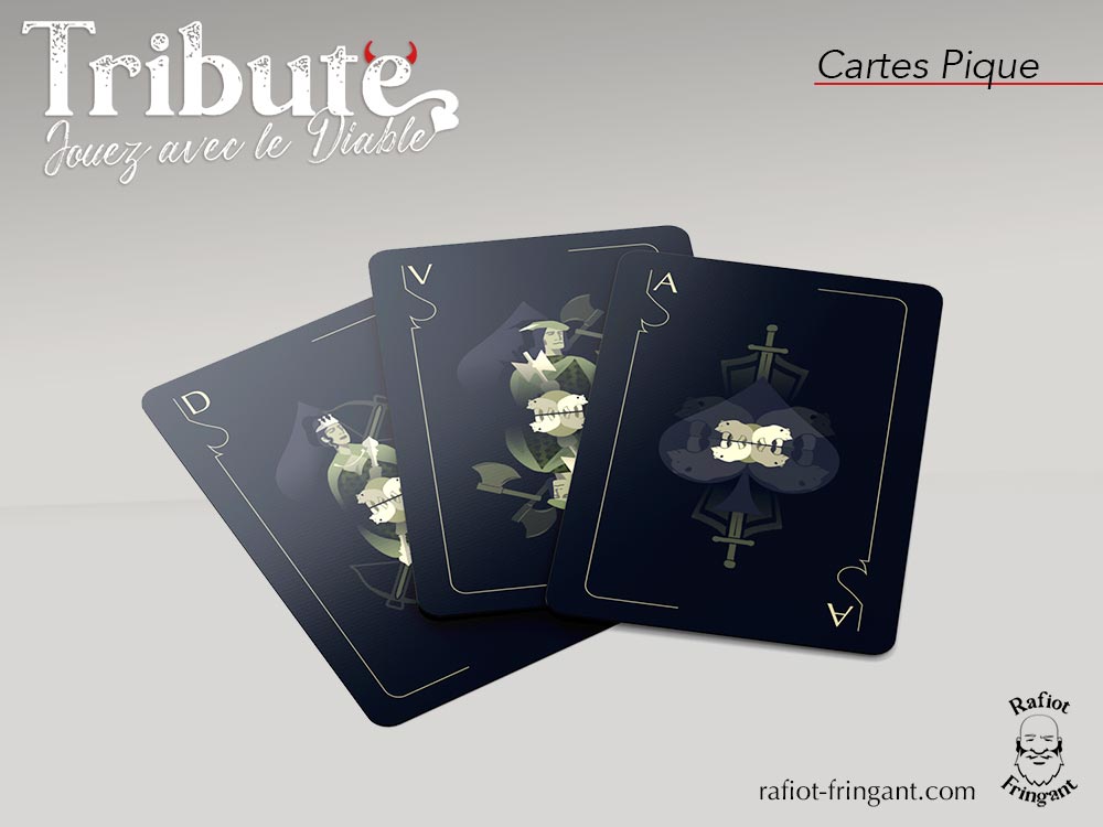 Jeu de carte spique
