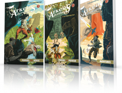 Tryptique héroïque pour Arkeos Adventures !